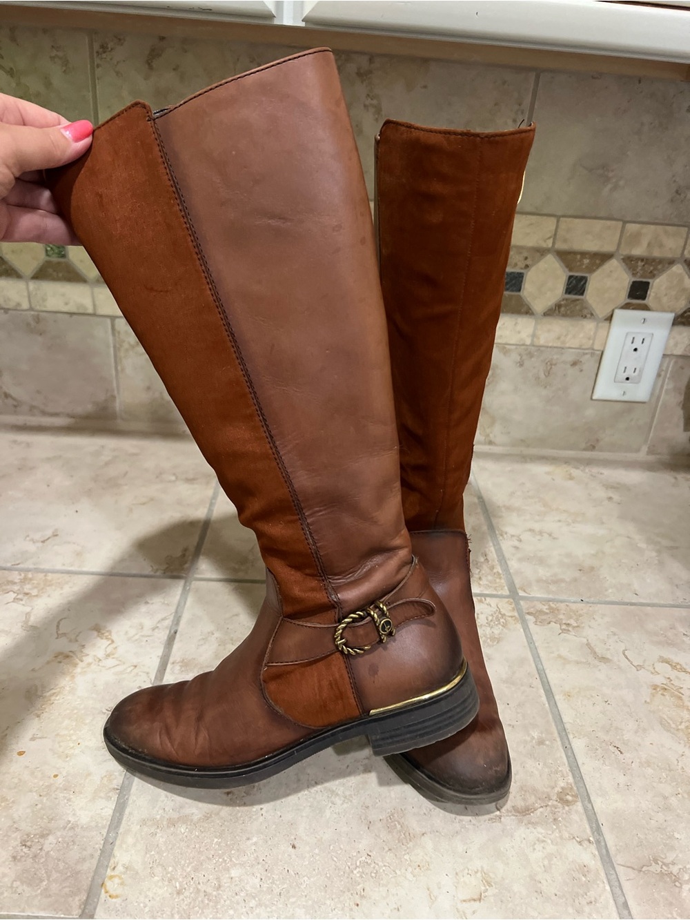 Women's Brown Winter warm Boots